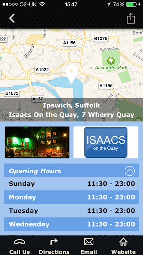 【免費生活App】Isaacs on the Quay-APP點子