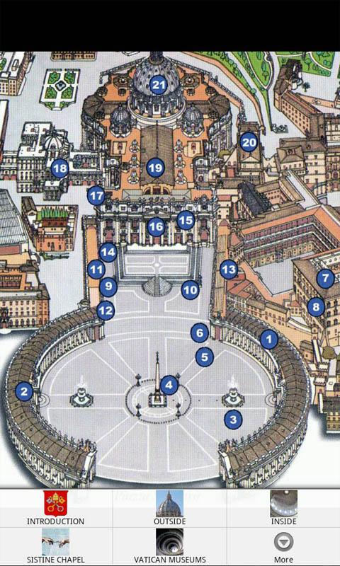 Android application Vatican screenshort