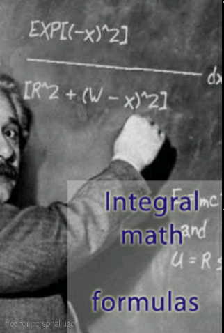 Integral table math