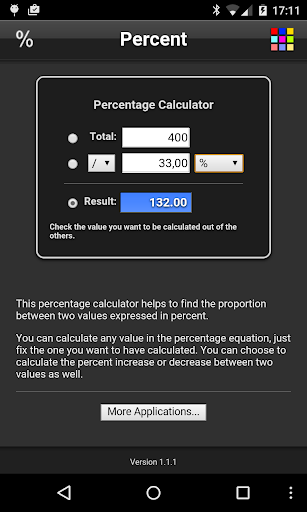 【免費工具App】Percentage-APP點子