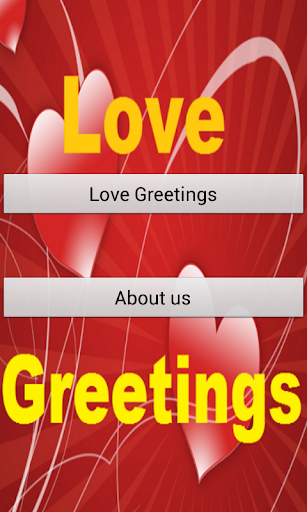 Love - Valentine Greetings SMS