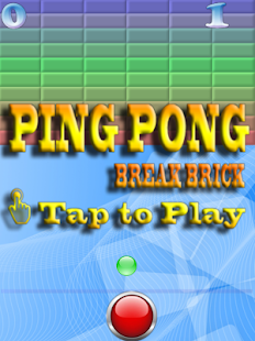 Ping Pong - Break Brick