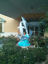 Dolphins Statue  
