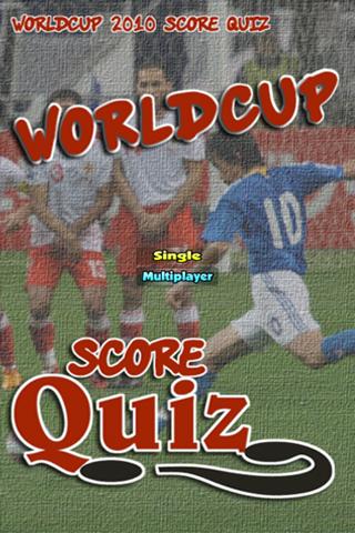 WorldCup Score Quiz