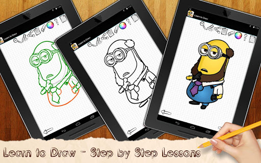 【免費家庭片App】Learn To Draw Minions-APP點子