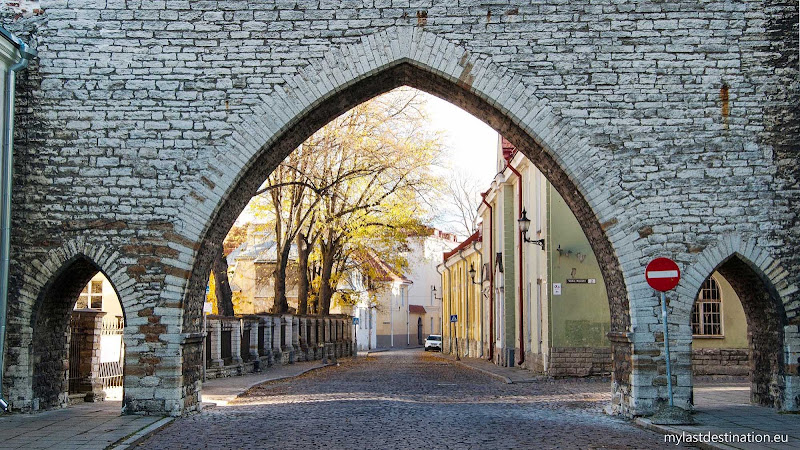 Monastery Gate in Tallinn.