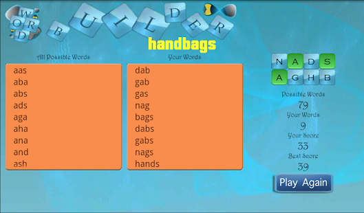 Word Builder - word game Screenshots 10