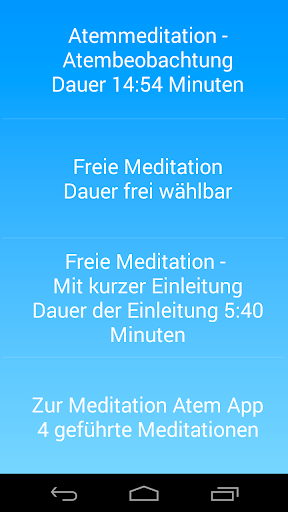 【免費健康App】Meditation kostenlos erfahren-APP點子