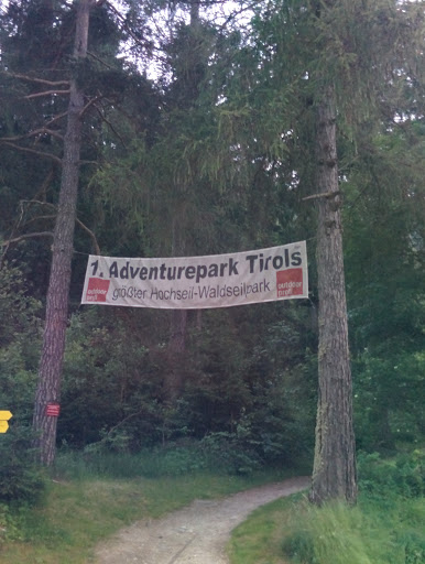 Hochseil-Adventurepark Eingang