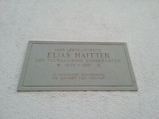 Gedenktafel Elias Haffter