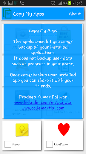 App Saver - APK backup tool