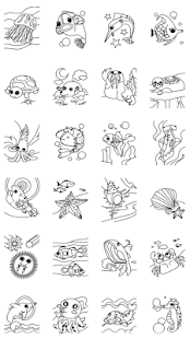 Free Download Kids Coloring ( Sea animals ) APK for Android