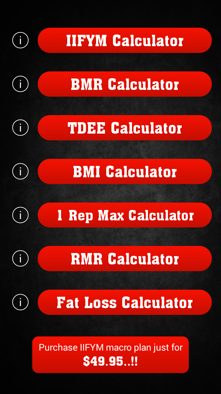 IIFYM Screen 2