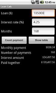 Free Loan Calc APK for PC
