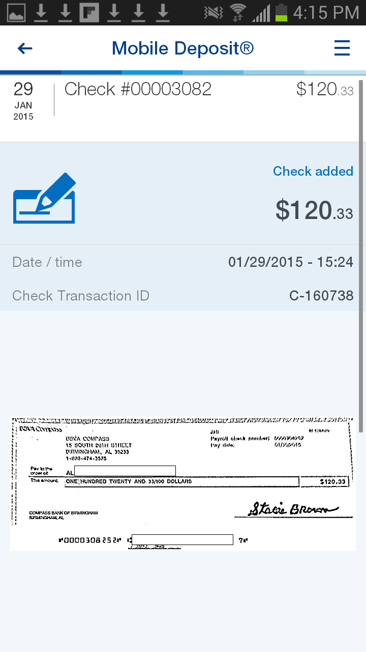 BBVA Compass Banking Screen 3