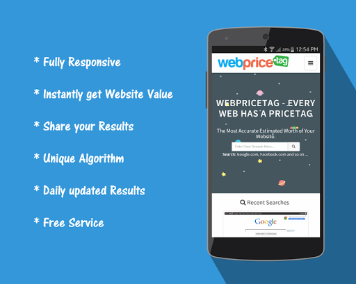 WebPriceTag - Website Worth