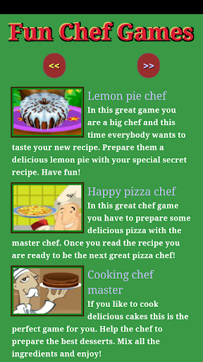 Fun Chef games