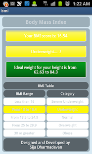 Ideal Weight Calculator Screenshots 6