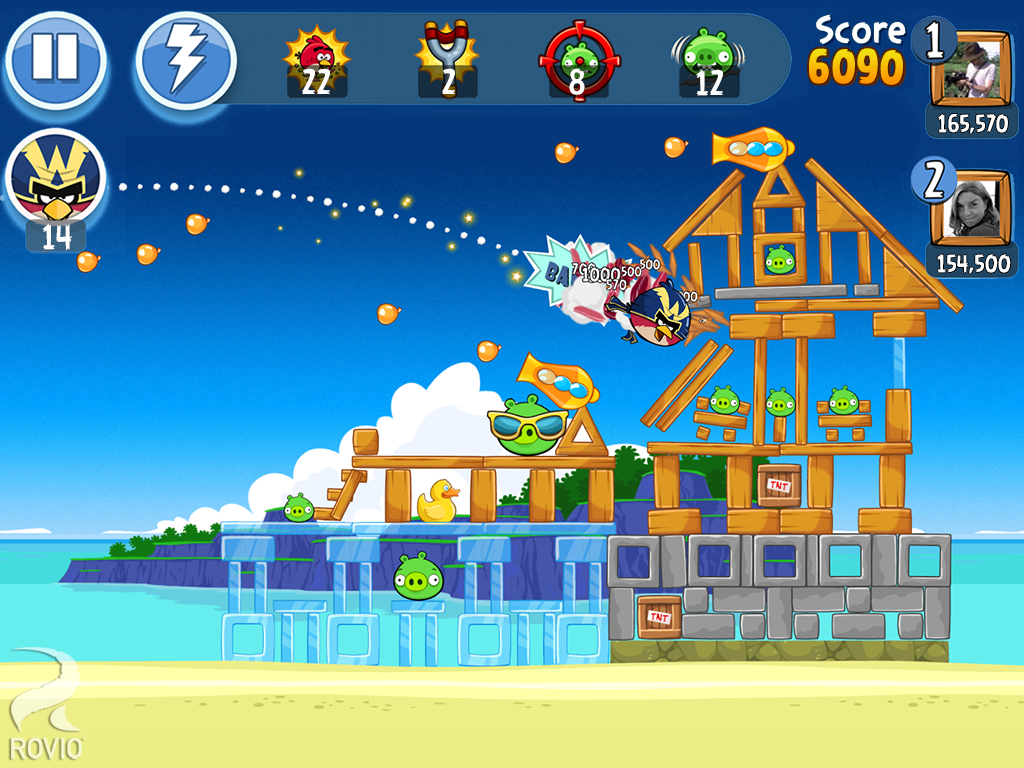 Angry Birds Friends - screenshot