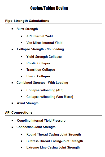 Android application Oil & Gas Calculations screenshort