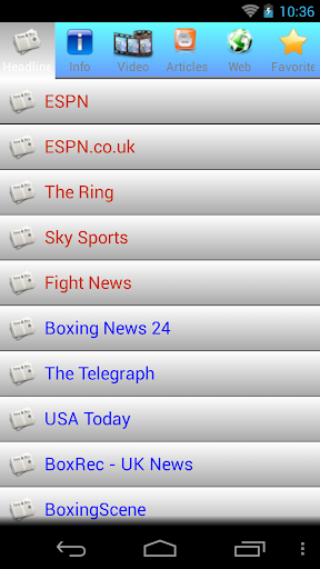 【免費運動App】Boxing News-APP點子