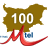100-те национални обекта M-tel logo
