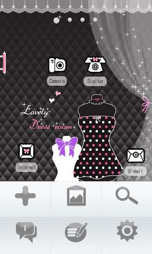 【免費個人化App】CUKI Theme Black AND Pink-APP點子