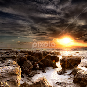 Gerroa 4 by Ian Mills - Landscapes Sunsets & Sunrises