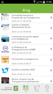 Gobierno Transparente Screenshots 1