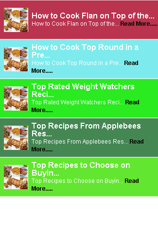 Top Recipes