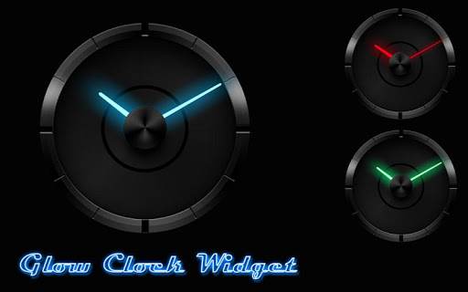 GlowSticks - Clock Widget