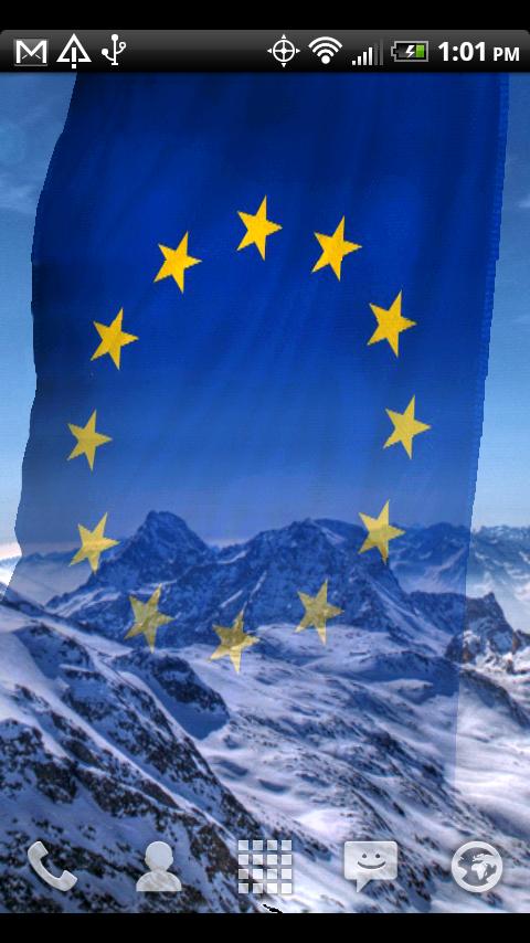 Android application EU Flags Live Wallpaper screenshort