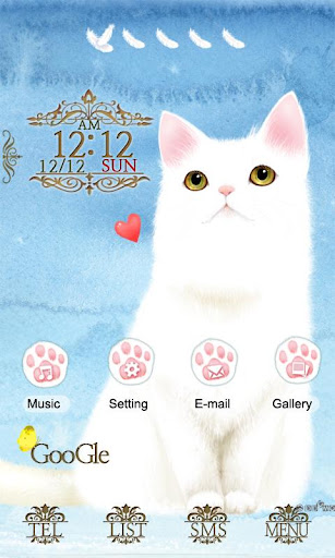 CUKI Themes A Cute Pretty Cat