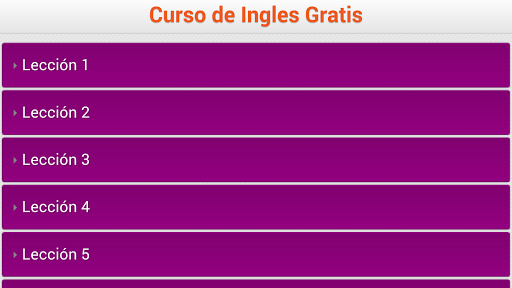 【免費教育App】Curso de Ingles Gratis-APP點子