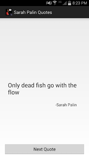 【免費娛樂App】Sarah Palin Quotes-APP點子