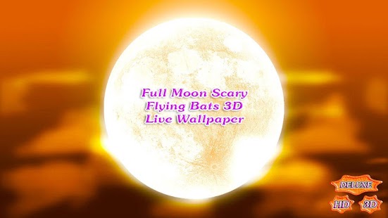 Lastest Full Moon Scary Flying Bats 3D APK