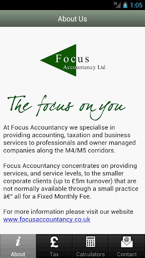 【免費商業App】Focus Accountancy Ltd-APP點子