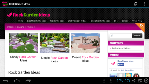 Rock Garden Ideas