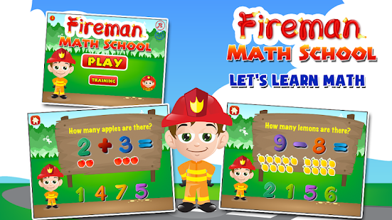 Math for Kids: Fireman