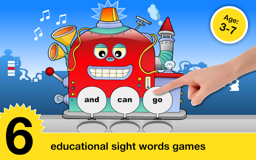 Sight Words Games Flash card