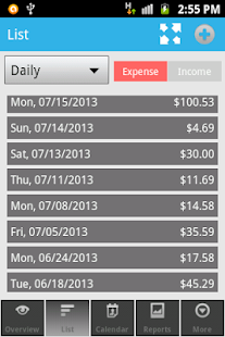 SmartMoney - Expense Manager Screen 3
