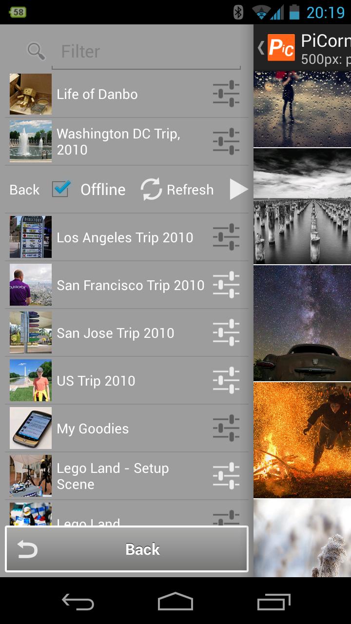 PiCorner for Flickr, Instagram Screen 3