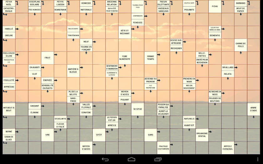 Mots Fleches Ete Screen 1