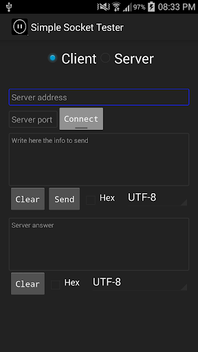 Simple TCP Socket Tester