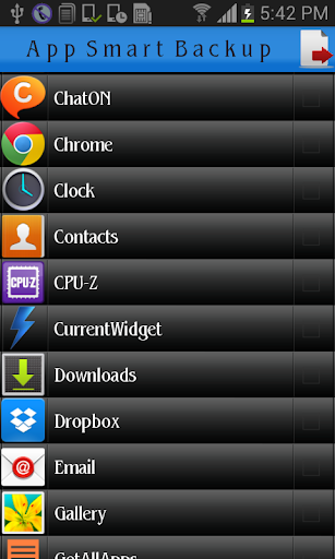 Smart App Backup