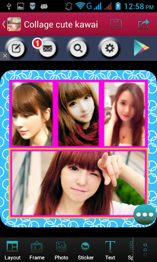 【免費攝影App】Collage photo cute kawai-APP點子