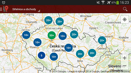 Střelecká mapa ~ZbraneKvalitne