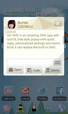 GO SMS Pro Cornner theme