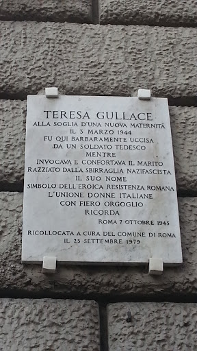 Targa Teresa Gullace