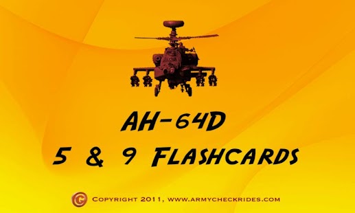Free AH-64D Apache 5 & 9 Flashcards APK